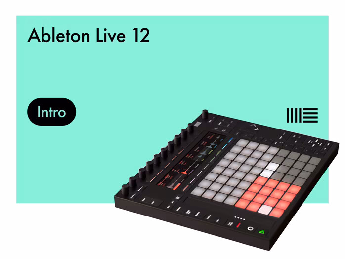 Ableton Push 2 + Live Intro - MIDI kontroler, groove software