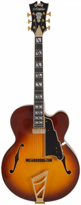 D'Angelico Excel EXL-1 Dark Iced Tea Burst - Semiakustická kytara