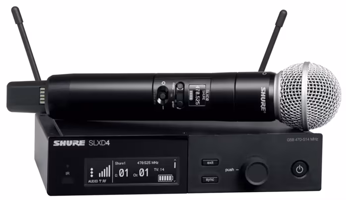 Shure SLXD24E/SM58-H56 - Vokální bezdrátový set