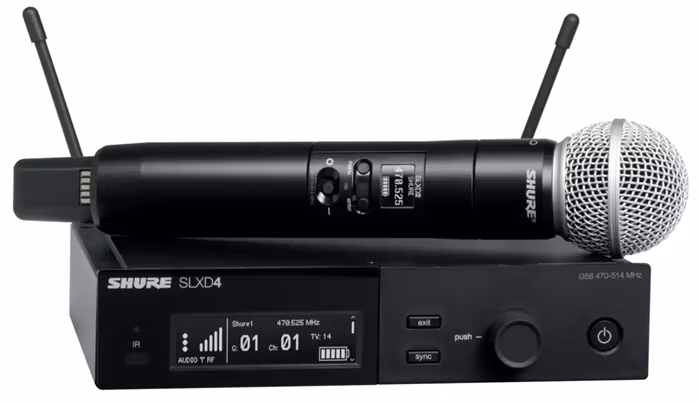 Shure SLXD24E/SM58-L56 - Vokální bezdrátový set