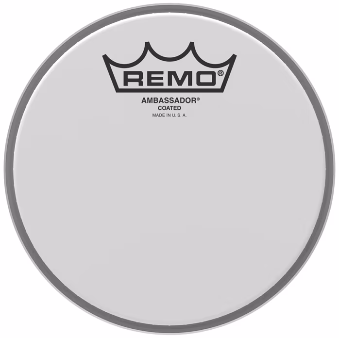 Remo 6" Ambassador Coated - Blána na tomy