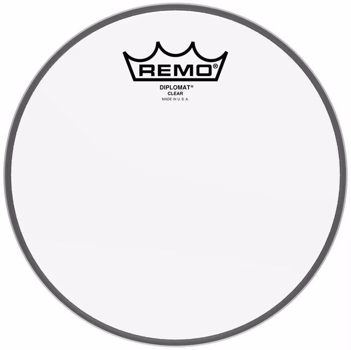 Remo 8" Diplomat Clear - Blána na tomy