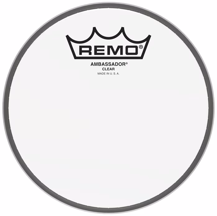 Remo 6" Ambassador Clear - Blána na tomy
