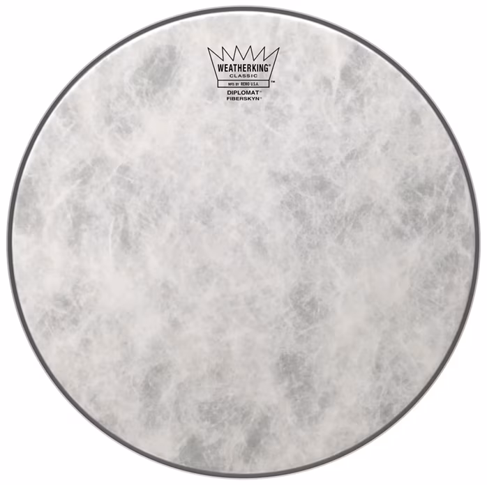 Remo 12" Classic Fit Diplomat Fiberskyn - Blána na tomy