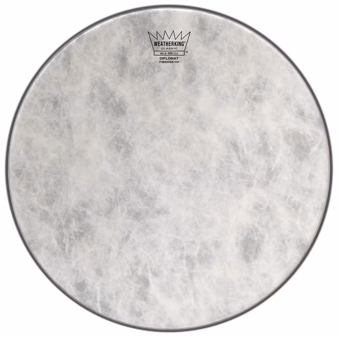 Remo 14" Classic Fit Diplomat Fiberskyn - Blána na floor tom