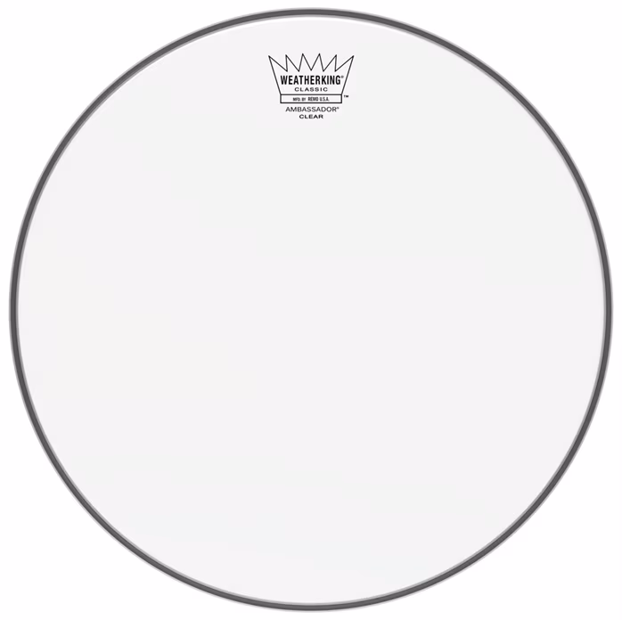 Remo 13" Classic Fit Ambassador Clear - Blána na tomy