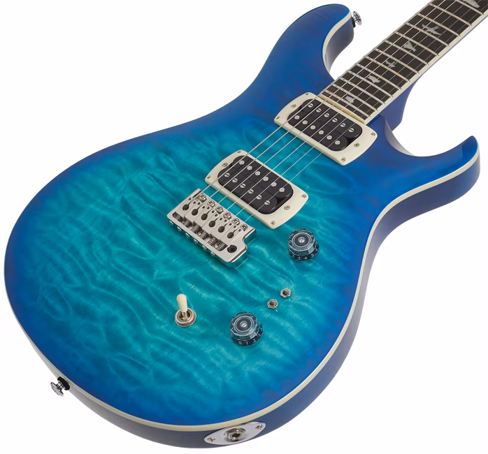 PRS SE Custom 24-08 QP Lake Blue 2026 - Elektrická kytara