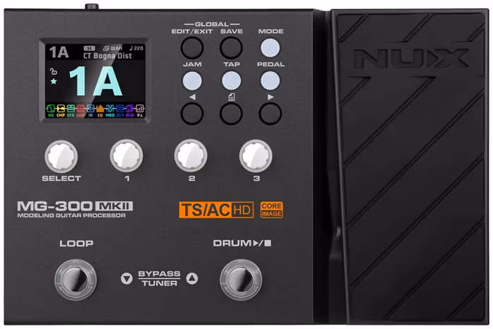 Nux MG-300 MKII - Kytarový multiefekt