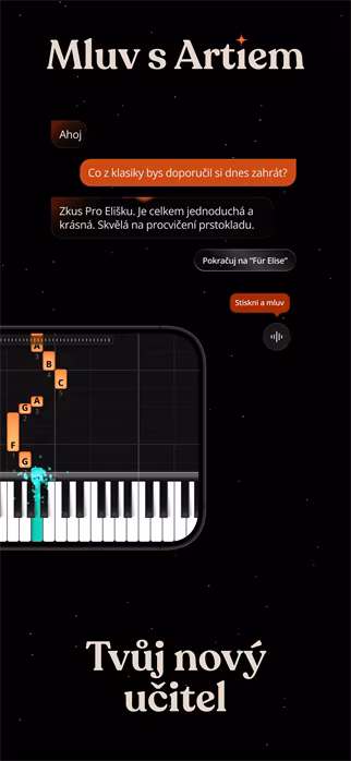 ArtMaster Artie - AI učitel piana (iOS) - Software