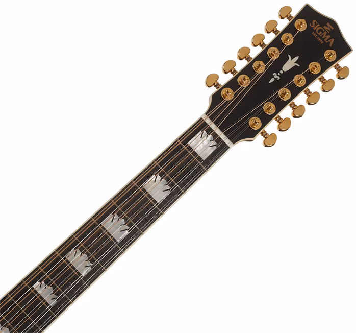 Sigma Guitars SGJR12-SG200 - Dvanáctistrunná elektroakustická kytara