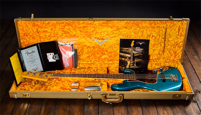 Fender Custom Shop 2019 Jazz Bass 60 Relic NAMM Ltd. - Elektrická baskytara