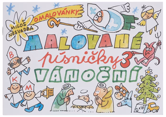 KN Miloš Nesvatba - Malované písničky 3 - Zpěvník