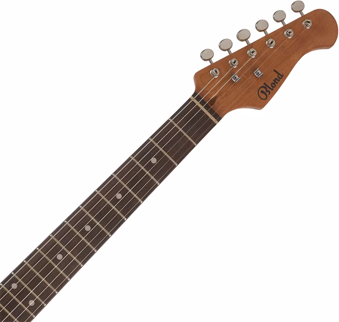 Blond STR-2 Mini DLX Black - Dětská elektrická kytara