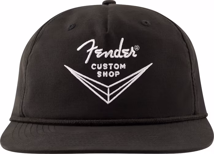 Fender Custom Shop Logo Hat Black - Kšiltovka