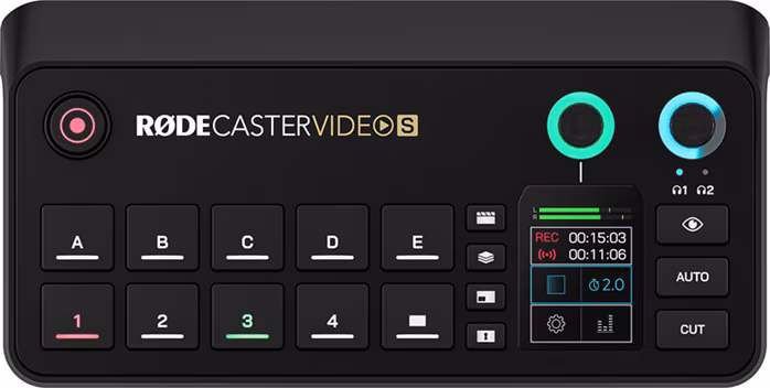 Rode RODECaster Video S - Podcast mixpult