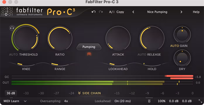 FabFilter Pro-C 3 - Software