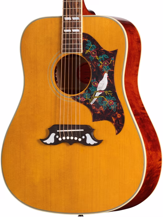 Epiphone 1963 Dove Reissue Natural - Elektroakustická kytara