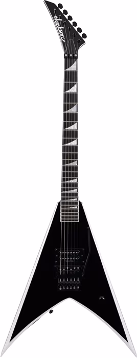 Jackson Pro King V Wes Borland KV BLK W WHT BVLS - Elektrická kytara