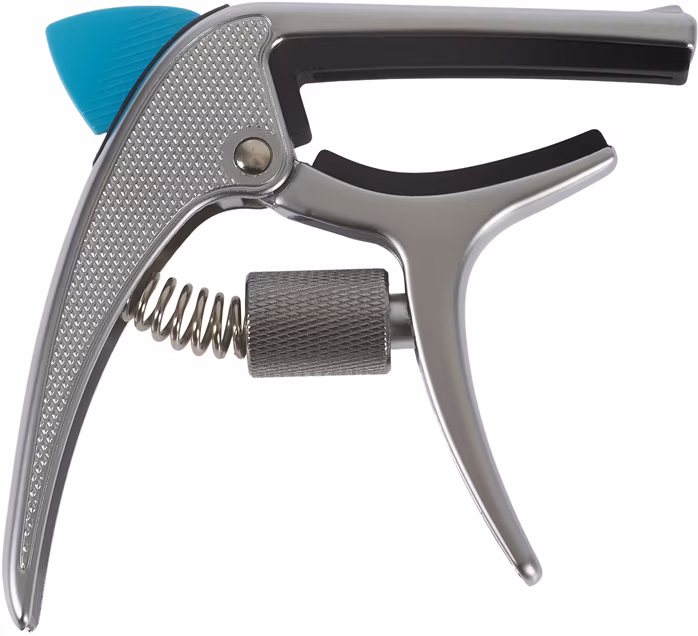 Guitto GGC-02 Revolver Capo Silver - Kapodastr