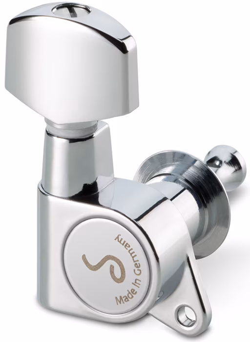 Schaller M6 135 6 left Chrome - Kytarová mechanika