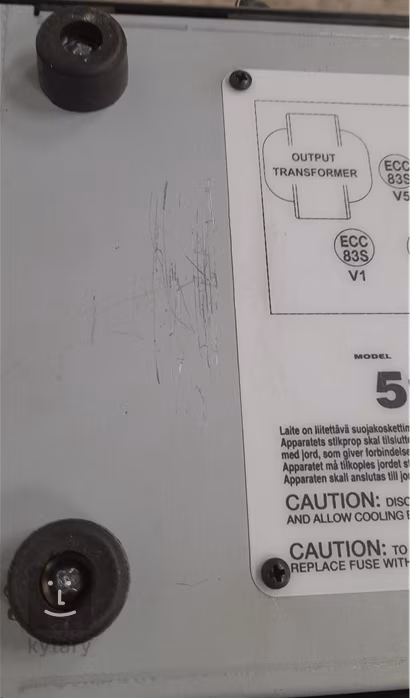 EVH 5150III 15W LBX-S Head Black (použité) - Kytarový lampový zesilovač