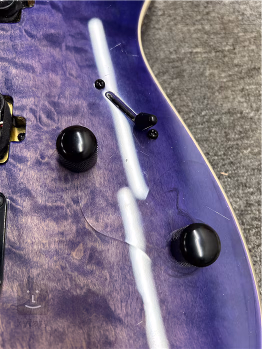 Ibanez RG421QM Cerulean Blue Burst (poškozené) - Elektrická kytara