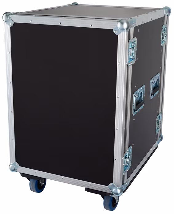 Razzor Cases 15U rack 450 s kolečky - Rack case