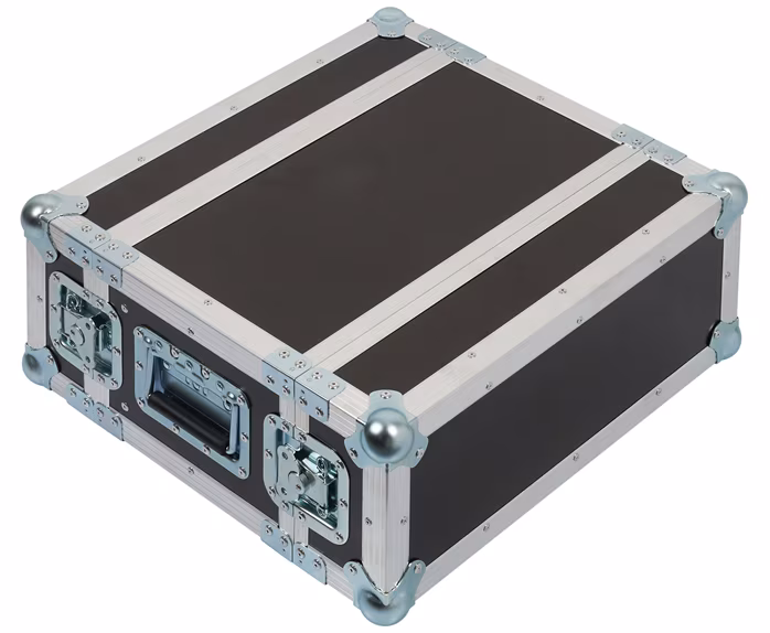 Razzor Cases 4U rack 300 s úložnými přihrádkami ve víkách - Rack case