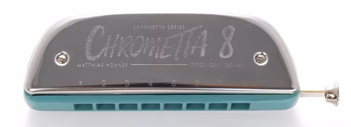 Hohner Chrometta 8 C - Color Edition - Foukací harmonika