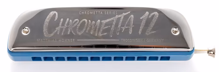 Hohner Chrometta 12 C - Color Edition - Foukací harmonika