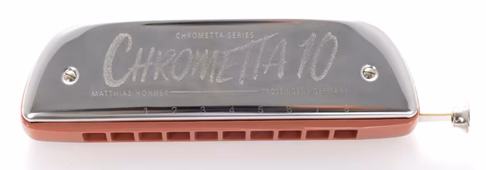 Hohner Chrometta 10 C - Color Edition - Foukací harmonika