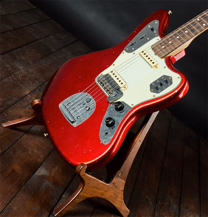 Fender Custom Shop 2022 Jaguar 63 JRN Relic CAR - Elektrická kytara