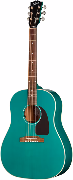 Gibson J-45 Standard Translucent Teal - Elektroakustická kytara