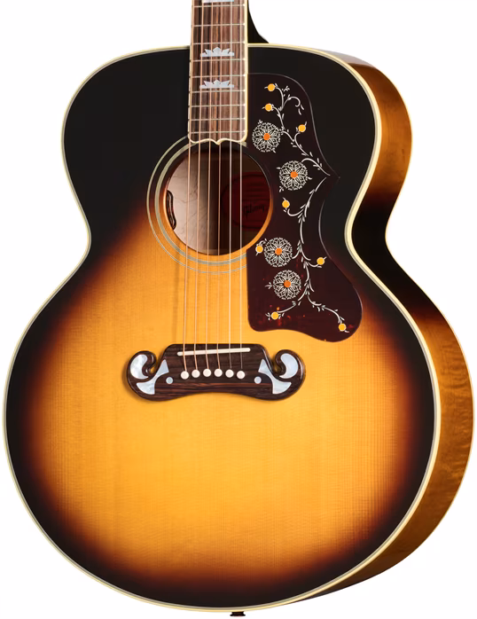 Gibson SJ-200 60s Original Vintage Sunburst - Elektroakustická kytara