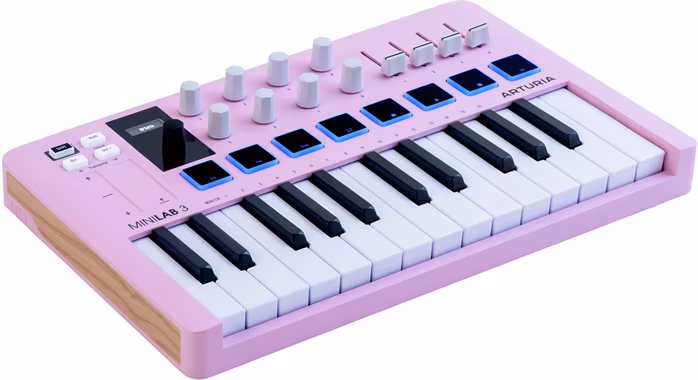 Arturia MiniLab mk3 Quartz - USB/MIDI keyboard