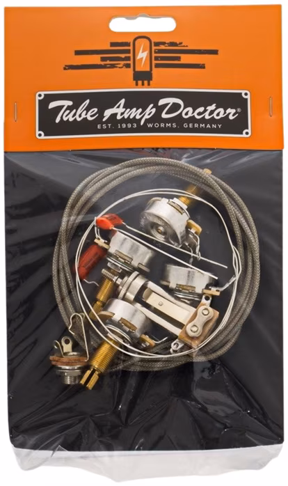 Tube Amp Doctor Wiring Kit for LP-Style Guitars, Longshaft - Potenciometry