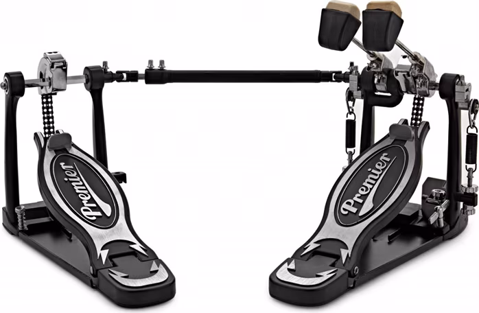 Premier 0207 Deluxe Double Bass Pedal - Double pedál k basovému bubnu