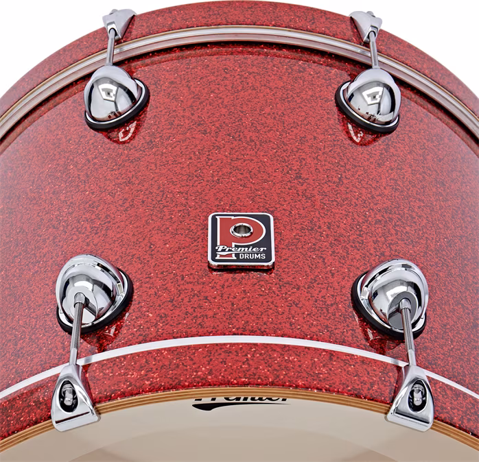 Premier Genista Classic 22" 4pc Shell Pack Red Sparkle - Bicí souprava