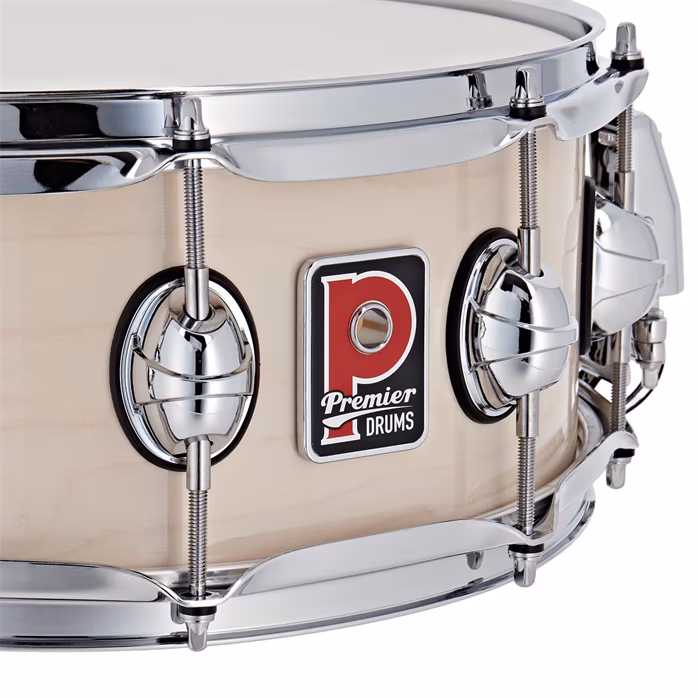 Premier 14" x 5,5" Genista Classic Snare Drum Ermine - Snare bubínek