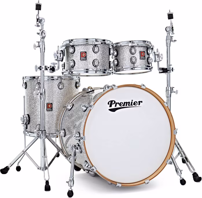Premier Genista Maple 22" 4pc Shell Pack Silver Sparkle - Bicí souprava