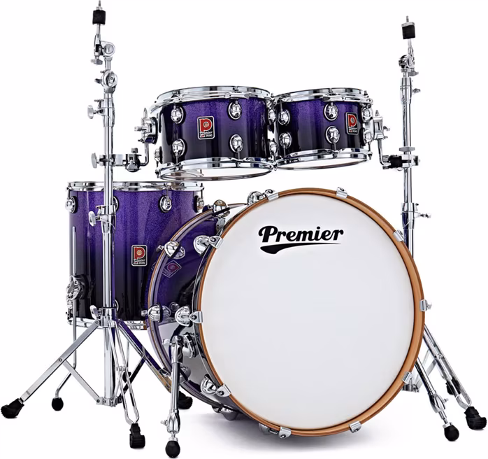 Premier Genista Maple 22" 4pc Shell Pack Purple Fade Sparkle - Bicí souprava
