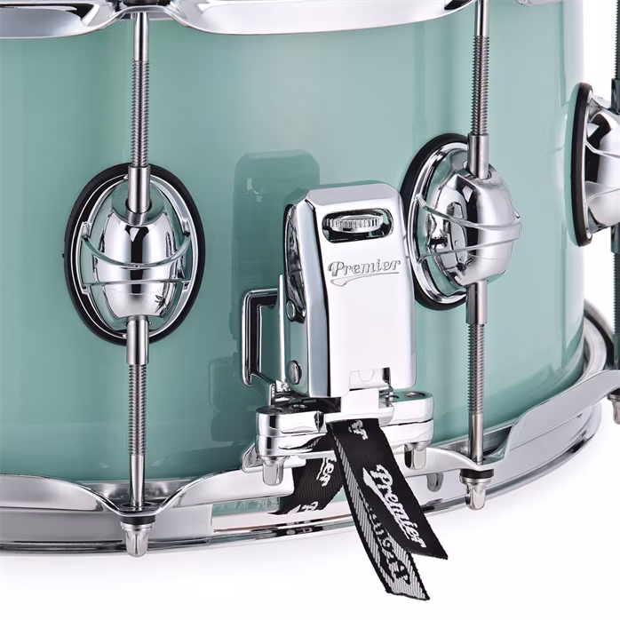 Premier 14" x 7" Genista Maple Snare Drum Pistachio - Snare bubínek