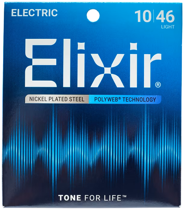 Elixir Polyweb Light - Struny pro elektrickou kytaru