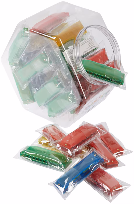 Hohner Harp Display (Canister) - Sada foukacích harmonik