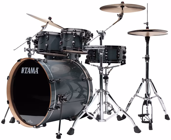 Tama Starclassic Performer 5pcs Smoky Gray/Black Nickel HW Rock Set - Bicí souprava