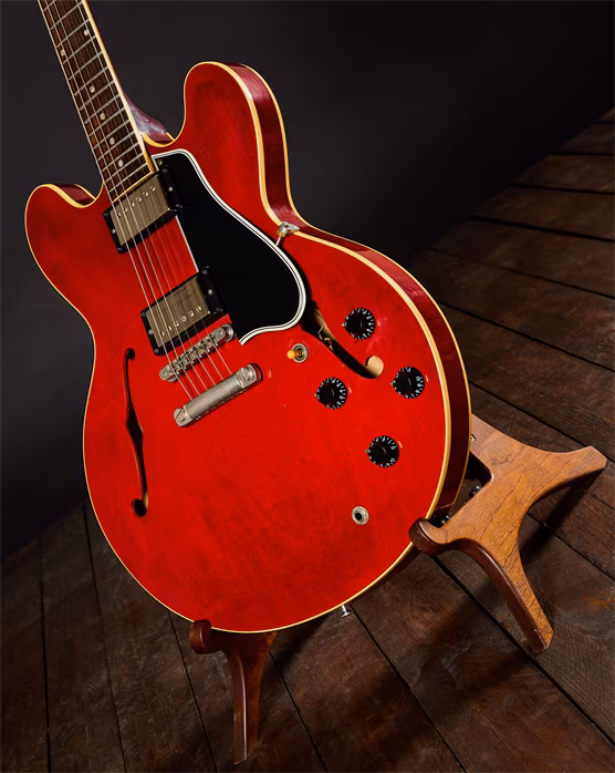 Gibson Custom 2009 1959 Dot Reissue ES-335 Cherry VOS - Elektrická kytara