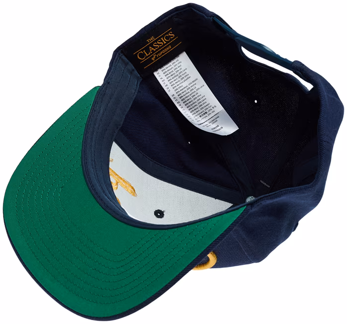 Blond Classic Snapback Navy & Gold - Kšiltovka
