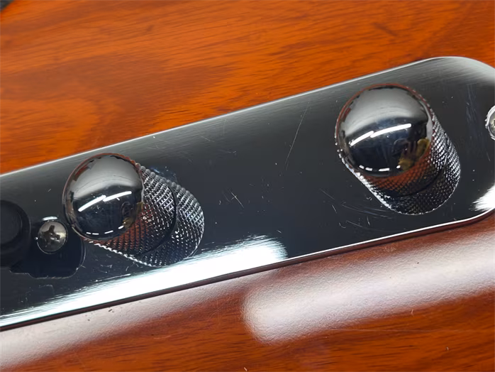 G&L Tribute ASAT Classic Bluesboy Semi-Hollow Clear Orange MP (zánovní) - Elektrická kytara