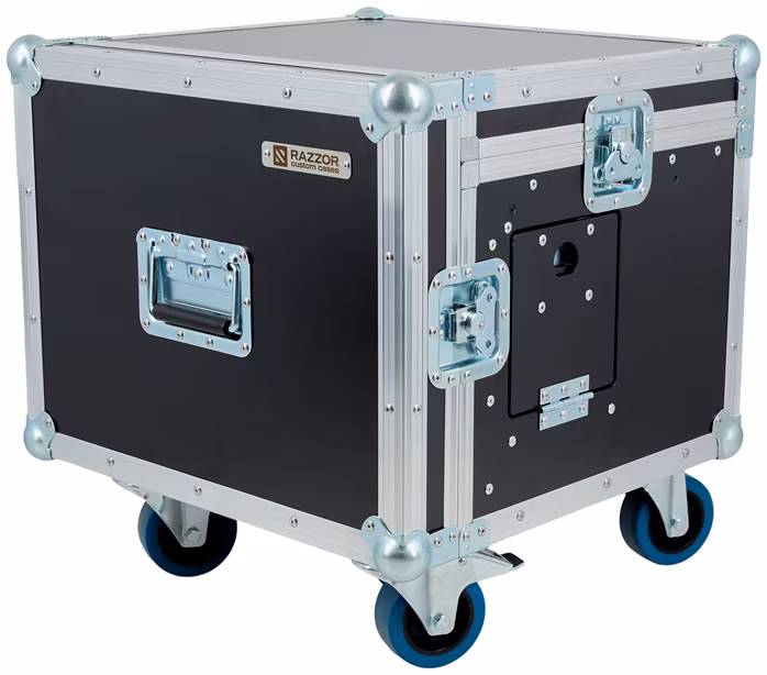 Razzor Cases Rack pro Ui24 s 22" výklopným monitorem - Rack case