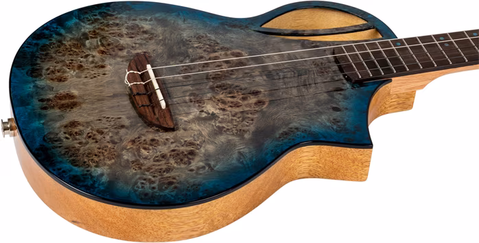 Flight Aviator Galaxy Baritone BL CE - Elektroakustické ukulele